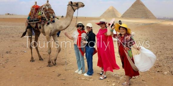 ارتفاع أعداد السياح الوافدين لمصر إلى 18.6 مليون سائح