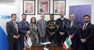 طيران الجزيرة أول شركة تسير رحلات منتظمة من وإلى مطار عمّان الجديد