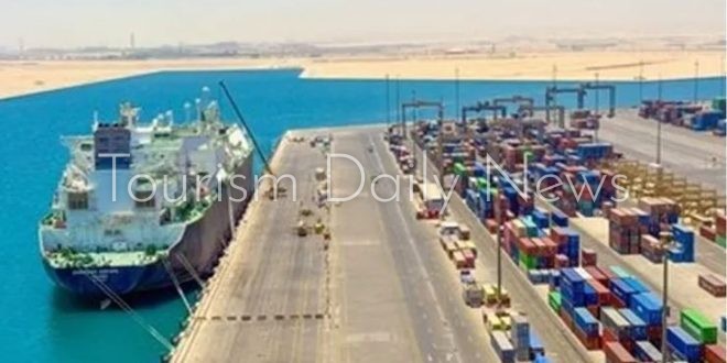 بدء التشغيل التجريبي لمحطة حاويات هاتشيسون ضمن مشروع تطوير ميناء السخنة