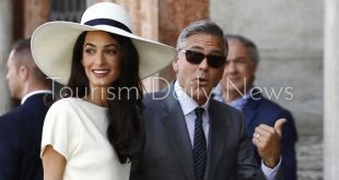 مرسوم فرنسي رسمي بتجنيس جورج كلوني وزوجته المحامية أمل علم الدين وتوأمهما