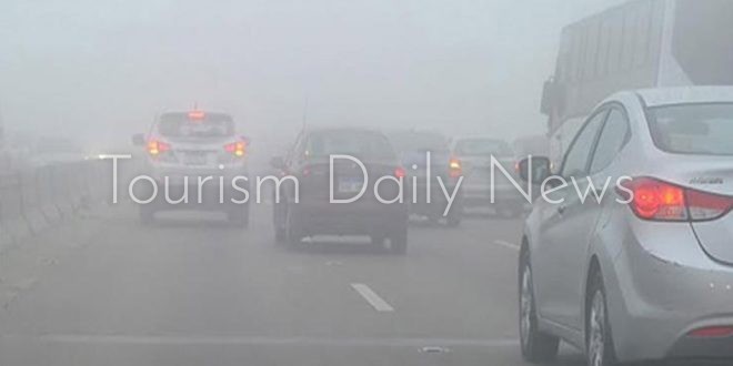 الأرصاد تحذر من شبورة مائية كثيفة على الطرق المؤدية من وإلى شمال مصر