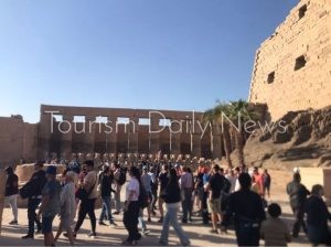 يوم مشرق في معابد الكرنك