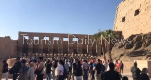 يوم مشرق في معابد الكرنك