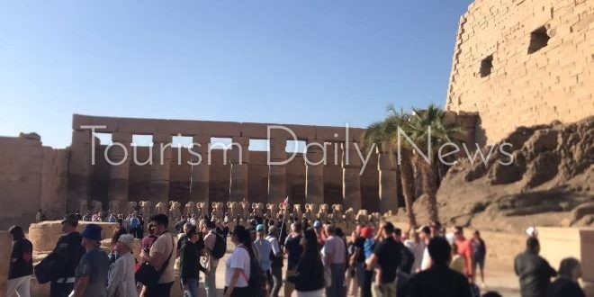 يوم مشرق في معابد الكرنك