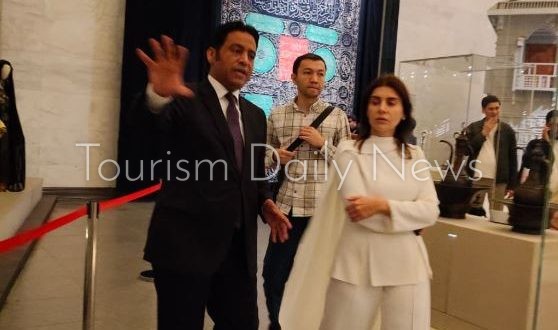 المتحف القومي للحضارة يستقبل وفودًا من أوزبكستان واليونسكو