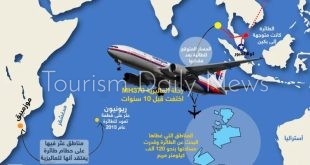 ماليزيا تواصل البحث عن طائرة الرحلة إم . إتش 370 المفقودة