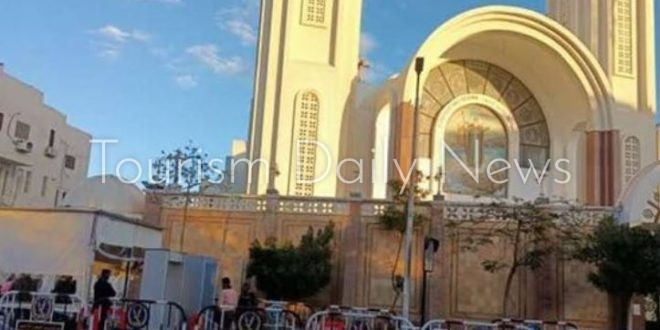 استنفار أمني في محيط الكنائس وبالبحر الأحمر خلال قداس الكريسماس
