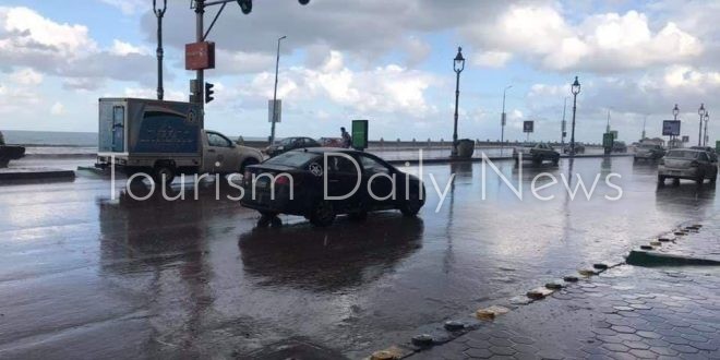 تدفق السحب المنخفضة والمتوسطة على الإسكندرية البحيرة وكفر الشيخ