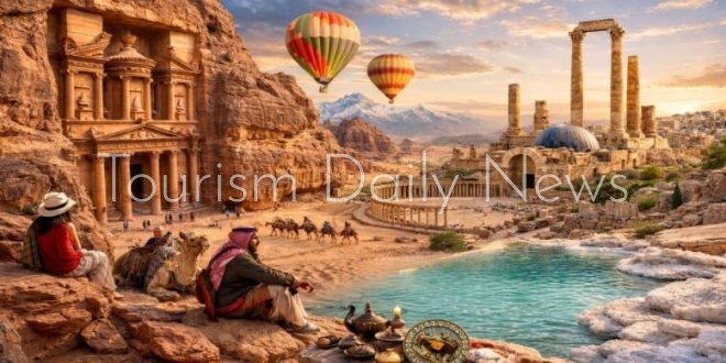 3 ملايين زيارة للمواقع الآثرية والسياحية في الأردن خلال العام الماضي