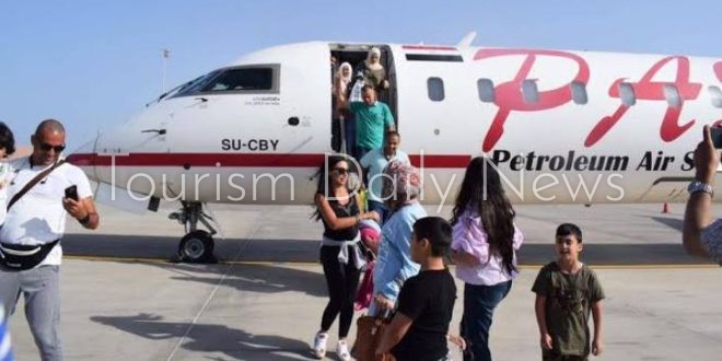 زيادة في رحلات الطيران السياحي لعارض إلى مصر خلال 2025
