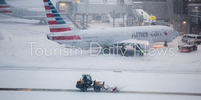 موجة البرد في أمريكا تقطع الكهرباء عن 600ألف منزل وتلغي آلاف رحلات الطيران