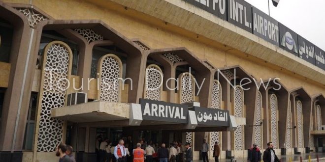 سوريا تعلق الرحلات الجوية من وإلى مطار حلب الدولي
