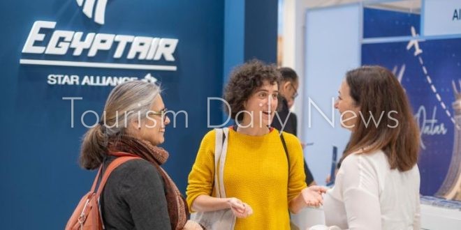 مصر للطيران تكشف بمعرضFitur خطط التوسع بأسواق السياحة لتحريك الطلب على مصر
