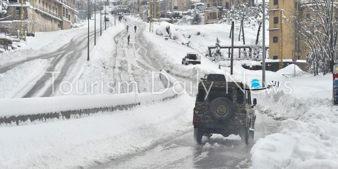 لبنان تحت تأثير منخفض جوي وكتل هوائية باردة وضباب كثيف على المرتفعات
