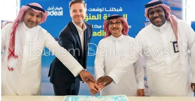 طيران أديل يعلن إطلاق 5 وجهات جديدة من المدينة المنورة