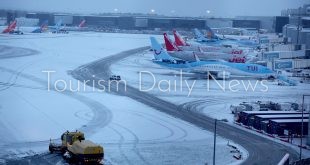 الأمطار المتجمدة تشلّ أوروبا وتعلق آلاف الرحلات واضطراب واسع بوسائل النقل