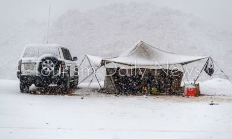 موجة برد تضرب السعودية والحرارة تصل إلى الصفر