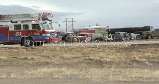 عاصفة ترابية تتسبب في تصادم جماعي لـ30 مركبة بولاية كولورادو ومصرع 4 أشخاص