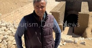 الدكتور صلاح الماسخ مشرفًا على منطقة آثار الكرنك بمحافظة الأقصر