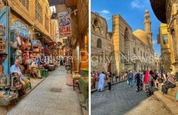 أزمة الفوضى والإشغالات تهدد القيمة التراثية لشارع المعز بالقاهرة التاريخية