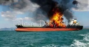 4 سفن تتعرض لضربات بمقذوفات مجهولة في ​مضيق هرمز والمنطقة تشتعل