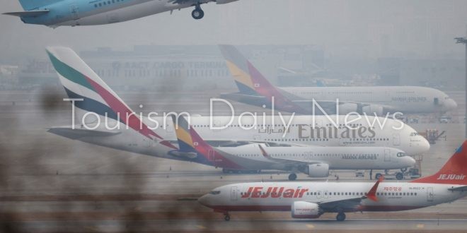 حرب الخليج تضرب الطيران العالمي وخطوط كوريا تعلق رحلاتها لدبي حتى 31 مارس