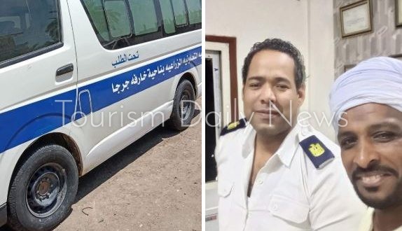 مرور جرجا ينهي ترخيص عربة تكريم موتى