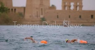 ختام فعاليات مهرجان أكوامان للسباحة فى المياه المفتوحة من أمام معبد فيله