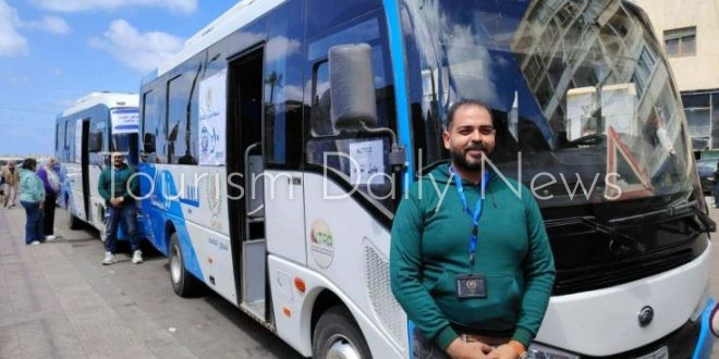 سيزر تطلق خط جديد للنقل الجماعي النظيف بمحافظة الإسكندرية