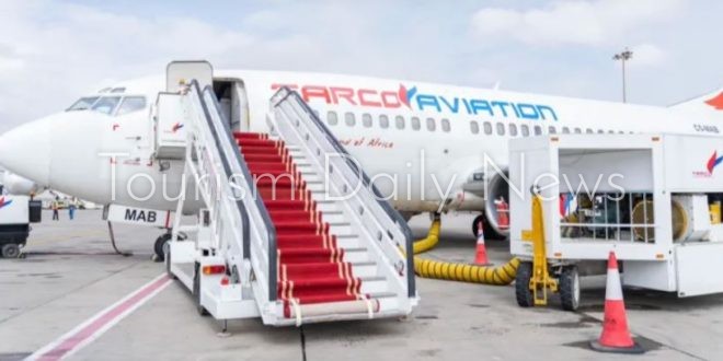 تاركو للطيران تعلن انضمام طائرة جديدة من طراز بوينج 737-800 NG إلى أسطولها