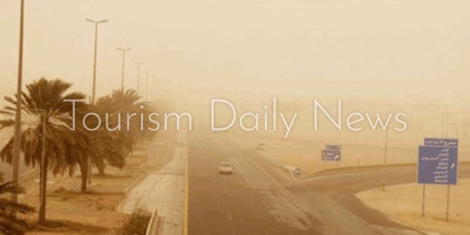 الأرصاد تناشد المواطنين الحذر من رياح مثيرة للأتربة وتخص قائدي المركبات