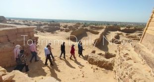 سحب المياه الجوفية بموقع هرم هوارة وتطوير التخزين المتحفي بكوم أوشيم