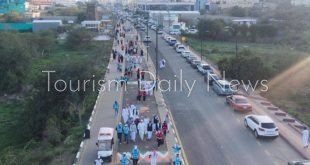 ساعة مشي تجمع 3000 مشارك بمنطقة الباحة في أكبر مبادرة رياضية مجتمعية