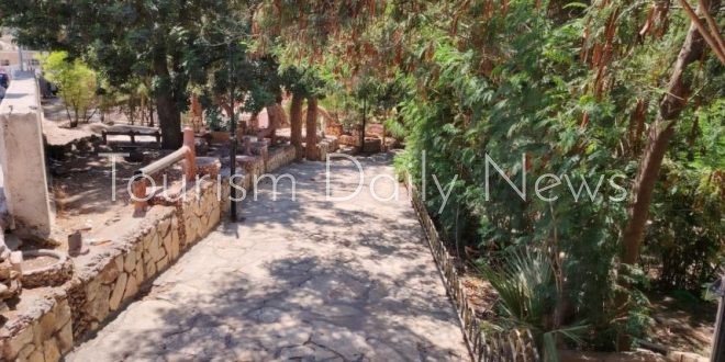 جرش تغلق متنزه البلدية لبدء أعمال تطويره