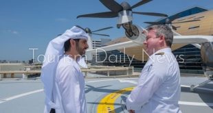 انتهاء الإنشاءات بمحطة الإقلاع والهبوط العمودي للتاكسي الجوي في دبي