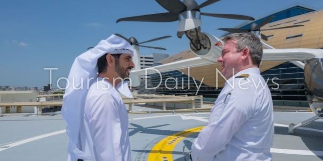 انتهاء الإنشاءات بمحطة الإقلاع والهبوط العمودي للتاكسي الجوي في دبي