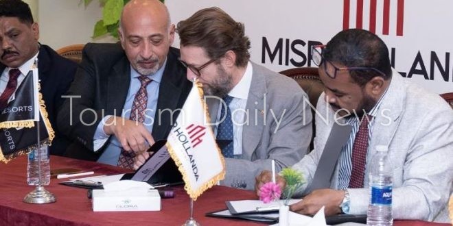 مصر هولندا توقيع شراكة استراتيجية لإنشاء 12 فندقاً وتفتتح 600 غرفة بالصعيد