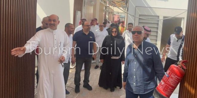 الراجحي تتسلم مخيمات حجاج برامج السياحة المصرية بمنى وعرفات وتنهي تجهيزها