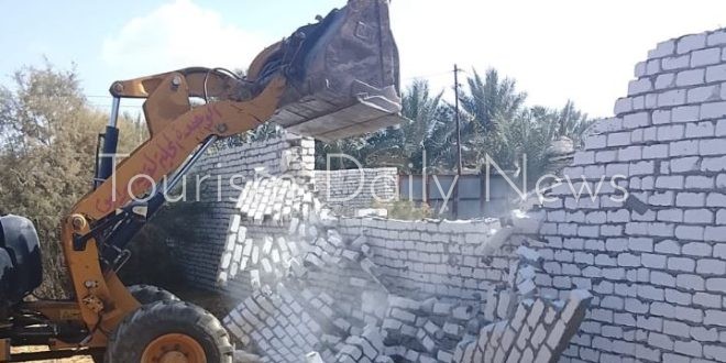 حملات موسعة لإزالة التعديات في مراكز ومدن البحيرة