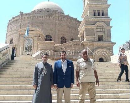 المبعوث الخاص لرئيس الولايات المتحدة لشئون السياحة يزور مجمع الأديان