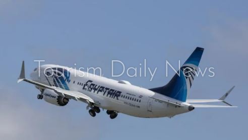 مصر للطيران تتسلم أول طائرة بوينج طراز 737 ماكس (8-737)