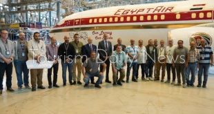 رئيس القابضة لمصر للطيران يشكر فريق عمل مشروع اعادة إحياء الهوية التراثية