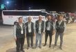 حافلات سياحية موديل 2025 و2026 لنقل حجاج البر إلى مقار إقامتهم في السعودية