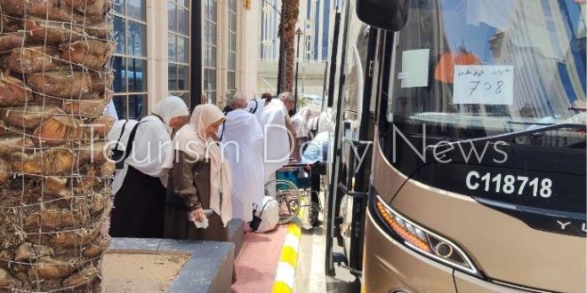 بدء تحرك 1200 حافلة سعودية تابعة لبعثة السياحة لتصعيد 52% من حجاج مصر
