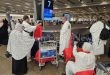 تفويج منتظم لحجاج الجمعيات الأهلية ووصول 5600 حاج إلى الأراضي المقدسة