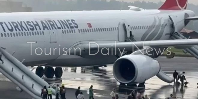 حريق في طائرة الخطوط التركية خلال رحلة لكاتمندو وإجلاء جميع الركاب