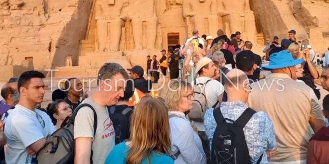 أعداد الحركة السياحية الوافدة لمصر من الولايات المتحدة الأمريكية
