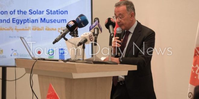 الدكتور أحمد غنيم الرئيس التنفيذي لهيئة المتحف المصري الكبير