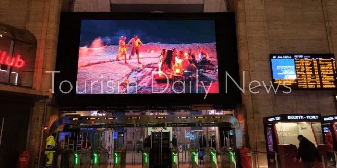 مقاصد مصر السياحية على شاشات أشهر محطات مترو الأنفاق بمدريد وبرشلونة