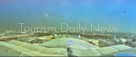 هيئة الطيران المدني تبث لقطات للهجوم على مبنى الركاب "T1" بمطار الكويت
